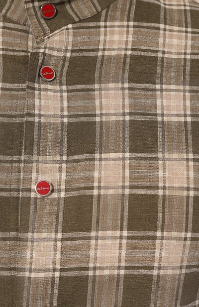 Льняная рубашка KITON, арт. UMCMARH08818, фото 5