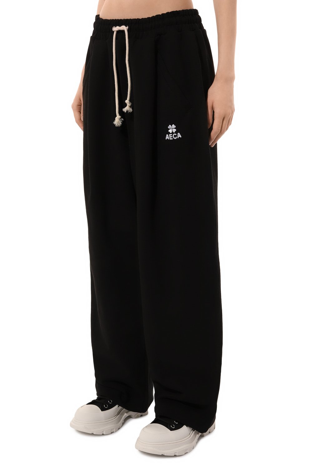 Хлопковые брюки AECA WHITE, арт. FWCMFWBDBSLSO005C0, фото 3