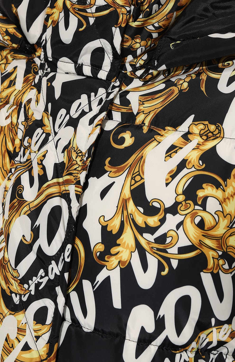 Пуховик VERSACE JEANS COUTURE, арт. 73HAT400-73DP400 50D PRINTED L0G0/CQS41, фото 5