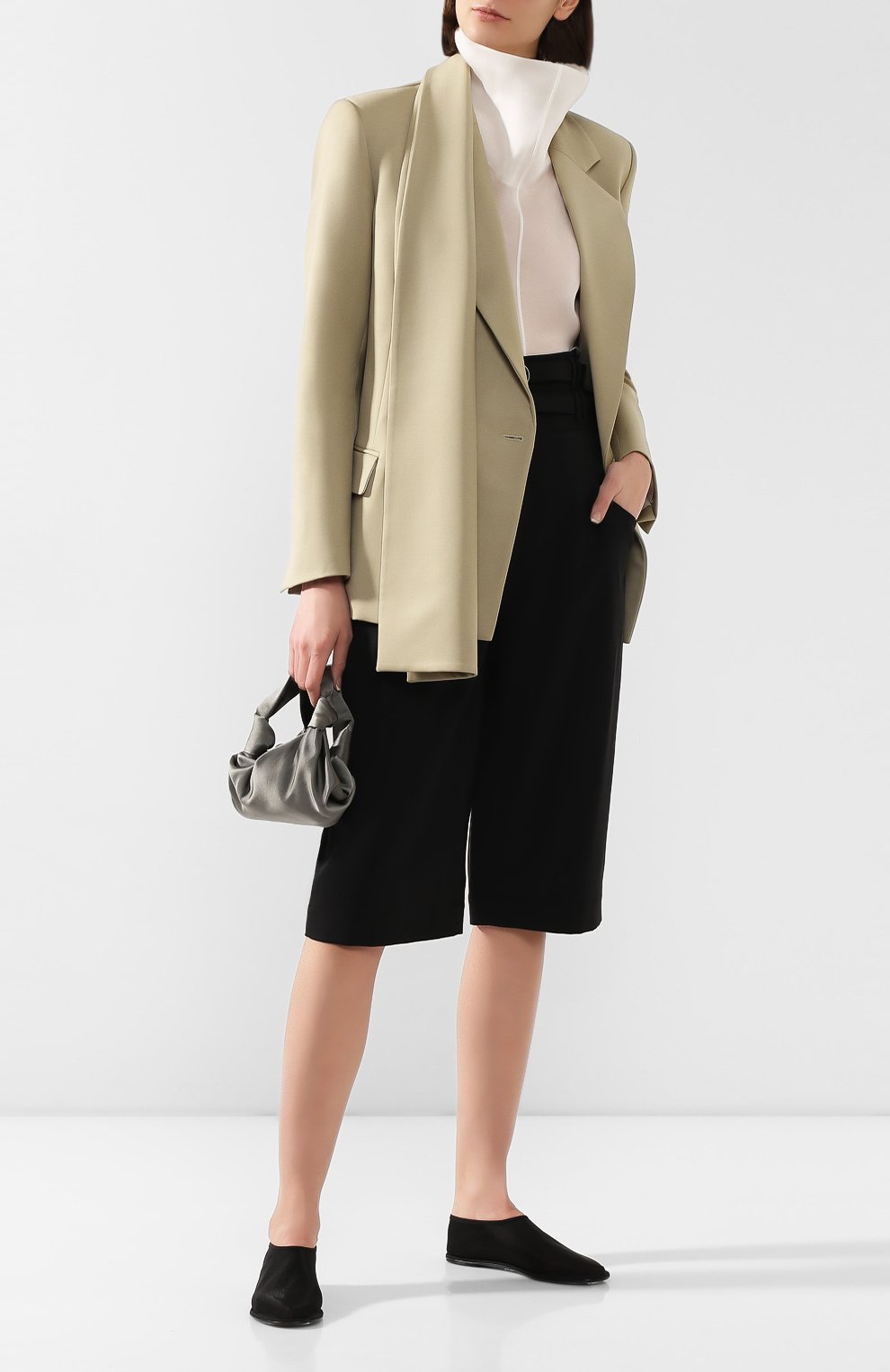 Текстильные балетки sock THE ROW, арт. F1148A-W20, фото 2