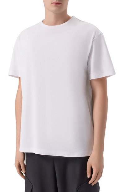 Хлопковая футболка GIORGIO BRATO, арт. TX26S1908C0TM, фото 3