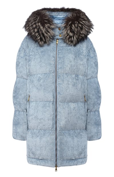 Женский вельветовый пуховик MONCLER, арт. D2-093-49907-20-549UA