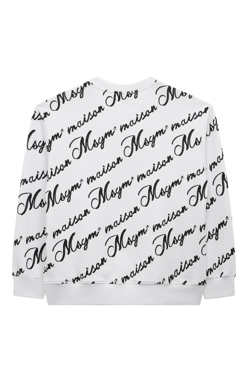 Хлопковый свитшот MSGM KIDS, арт. S4MSJGSW128, фото 2