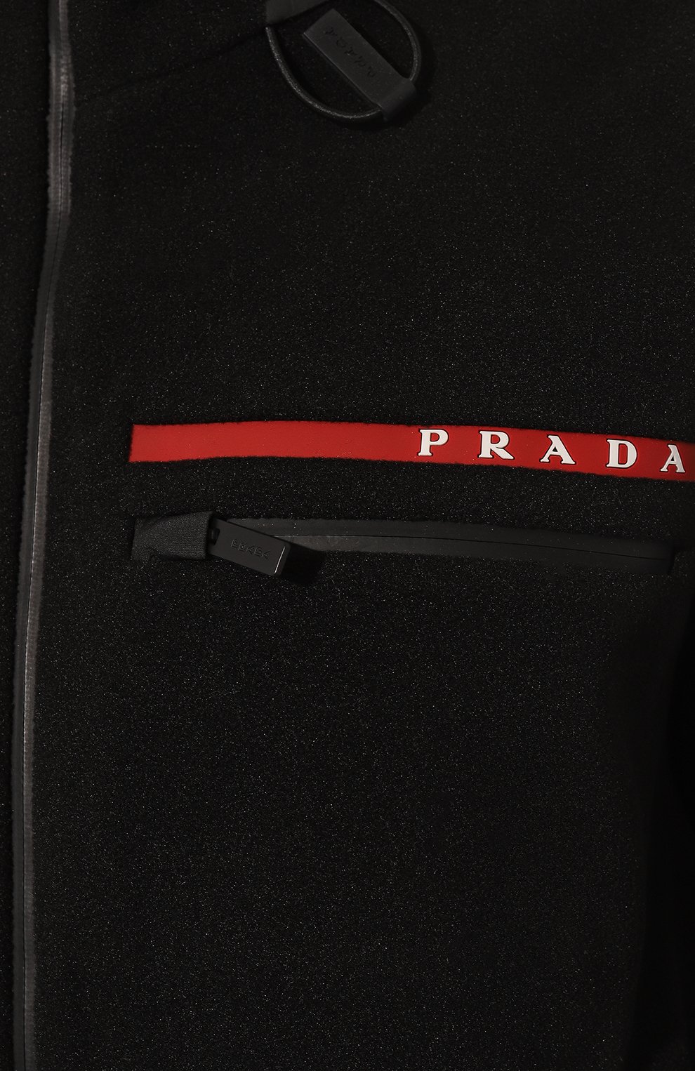 Толстовка prada linea rossa PRADA черного цвета по цене 190000 руб., арт. 138578-1ZN9-F0002-212, фото 5 Толстовка prada linea rossa PRADA, арт. 138578-1ZN9-F0002-212, фото 5