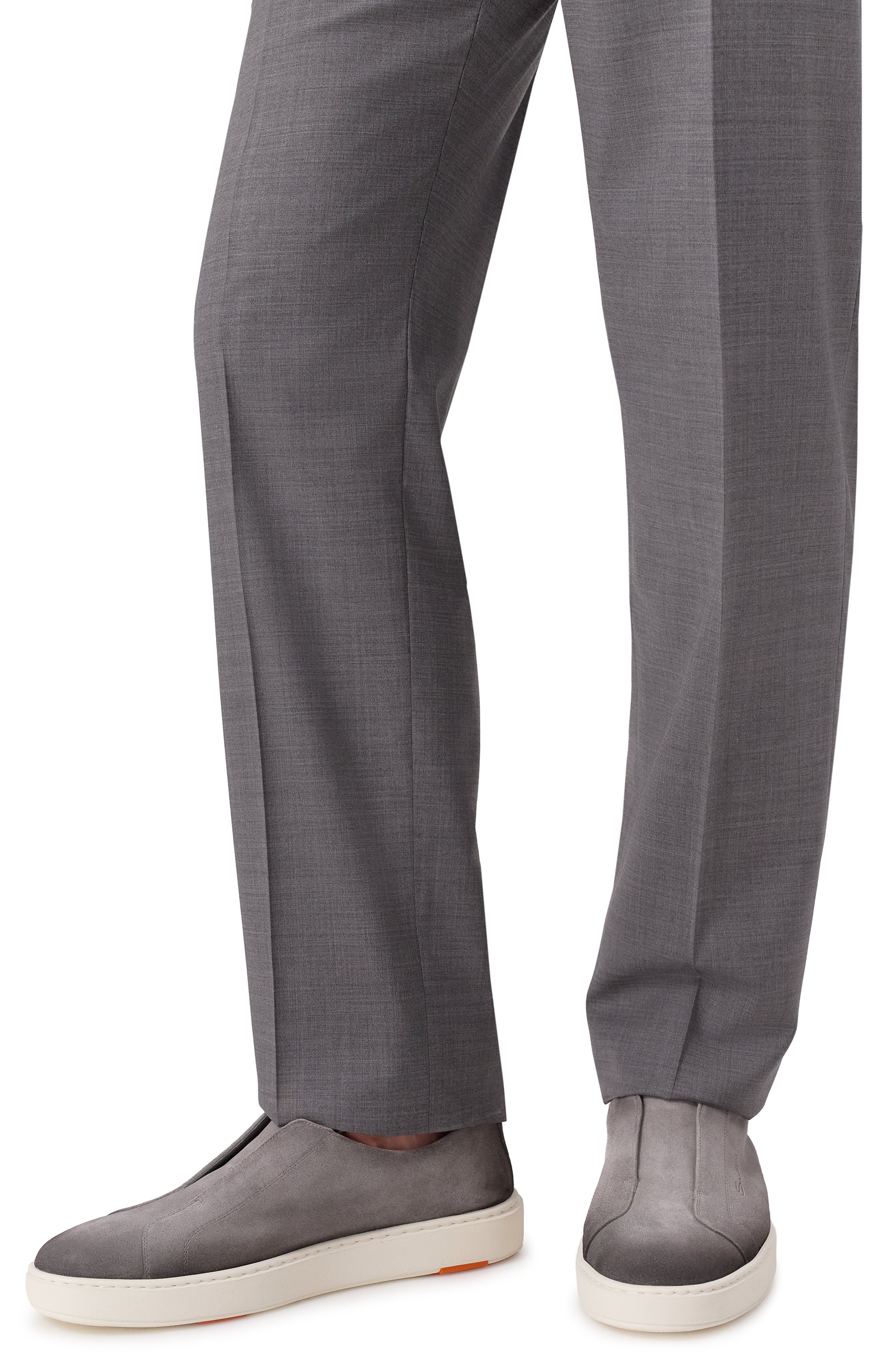 Замшевые кеды cleanic SANTONI, арт. MBCG21995BARTGEL, фото 3