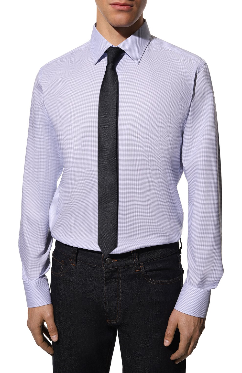 Хлопковая сорочка BOSS, арт. 50478589, фото 3