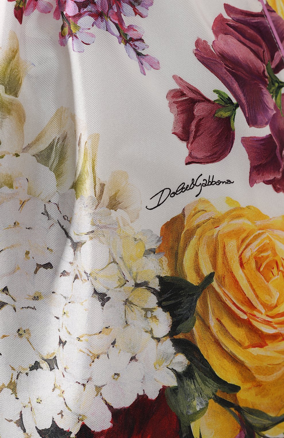 Шелковые шорты DOLCE & GABBANA разноцветного цвета по цене 109500 руб., арт. FTAM7T/HS10D, фото 5 Шелковые шорты DOLCE & GABBANA, арт. FTAM7T/HS10D, фото 5