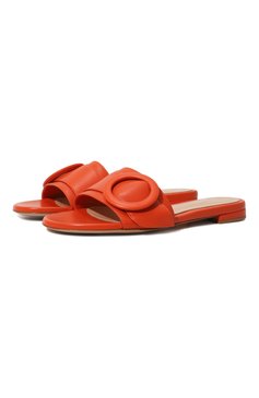 Кожаные шлепанцы venezia GIANVITO ROSSI, арт. G15810.05RIC.NXFACEE, фото 1