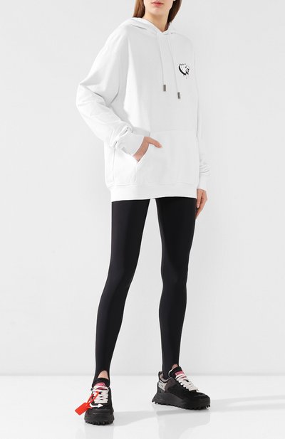 Хлопковое худи OFF-WHITE, арт. 0WBB035F190030660110, фото 2