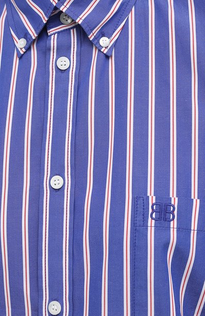 Хлопковая рубашка BALENCIAGA, арт. 622224/TJM21, фото 5