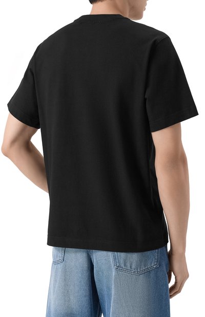 Хлопковая футболка BURBERRY, арт. 8122387, фото 4