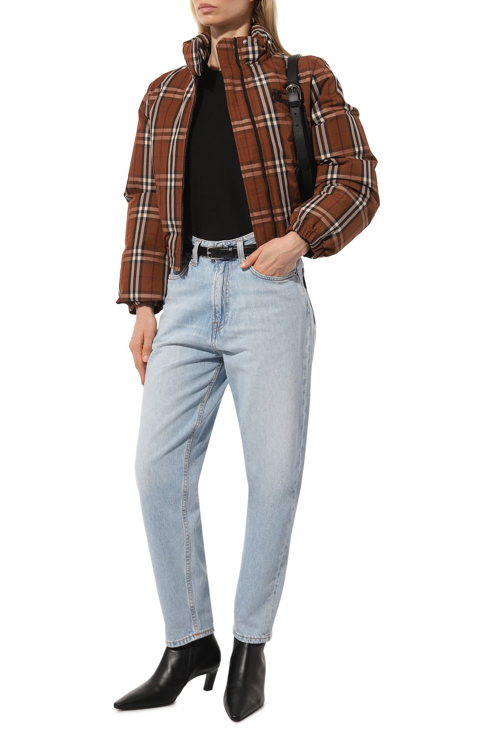 Пуховик BURBERRY коричневого цвета по цене 190000 руб., арт. 8074034, фото 2 Пуховик BURBERRY, арт. 8074034, фото 2