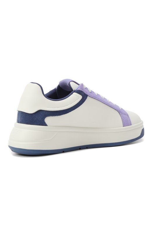 Кожаные кеды Emporio Armani X3X024/XR222 Белый  X3X024/XR222 Фото 5