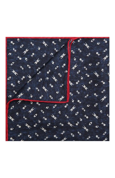 Мужской шелковый платок KITON, арт. UP0CHCX07T03