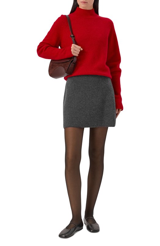 Кашемировая юбка Хохлома х Алена Ахмадуллина WKS1111 Серый  WKS1111 Фото 2