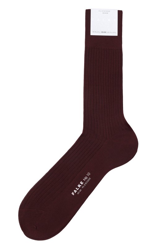 Хлопковые носки Falke 14649. Бордовый 14649.