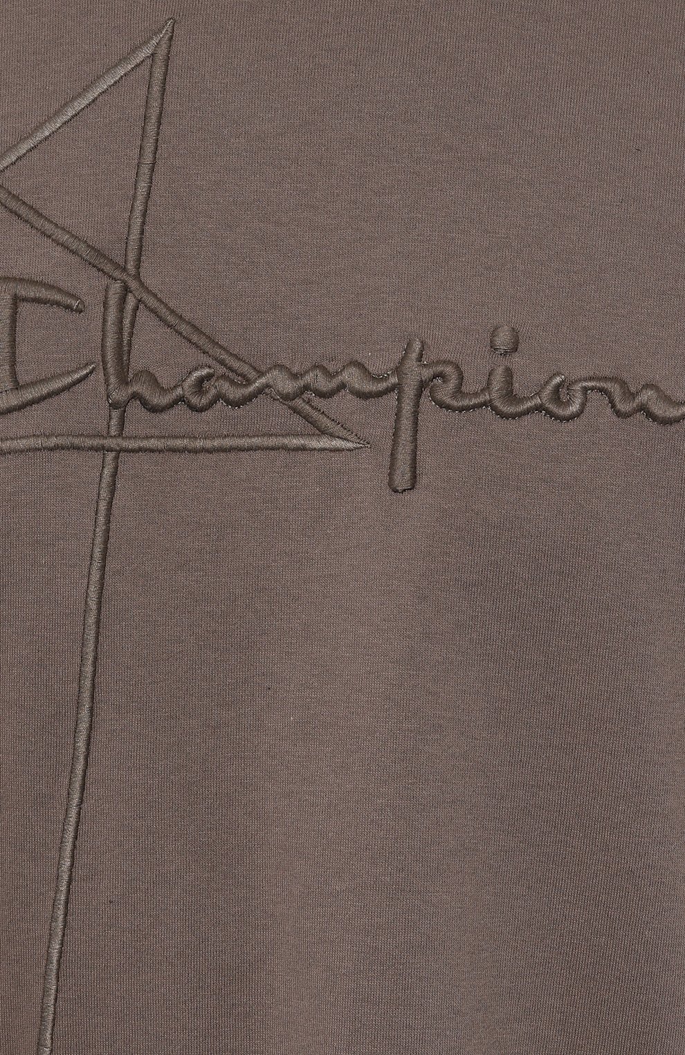 Хлопковая футболка rick owens x champion RICK OWENS, арт. CM01D9229/CHJER, фото 5