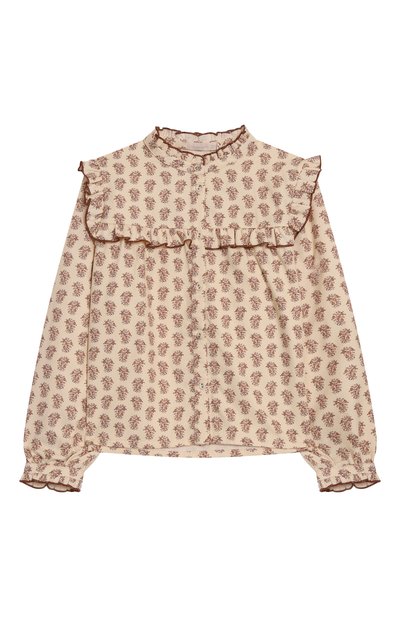 Хлопковая блузка C`ERA UNA VOLTA, арт. AW25SI02121