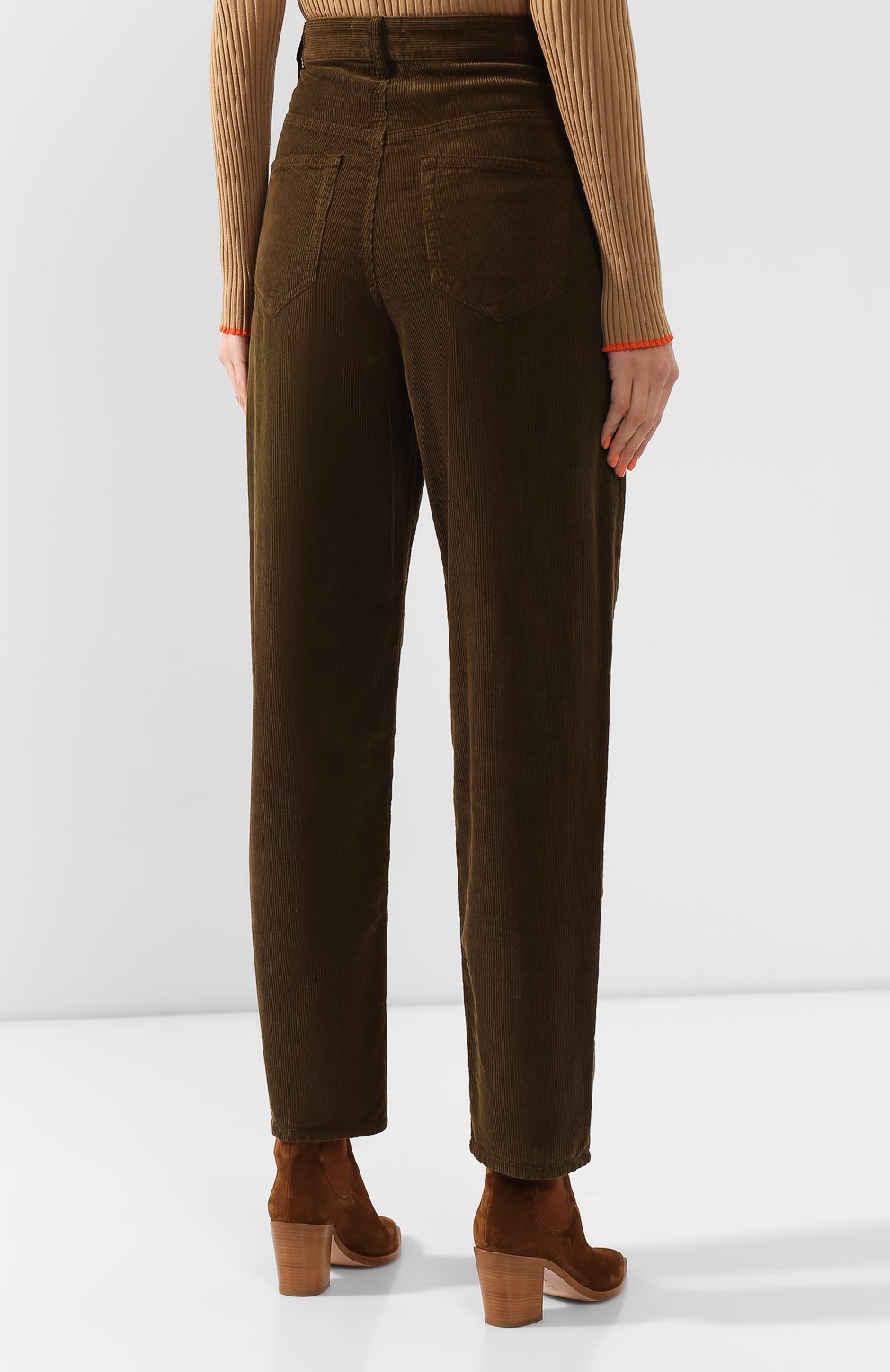 Вельветовые брюки ISABEL MARANT ETOILE, арт. PA1367-19A020E/C0RSYV, фото 4