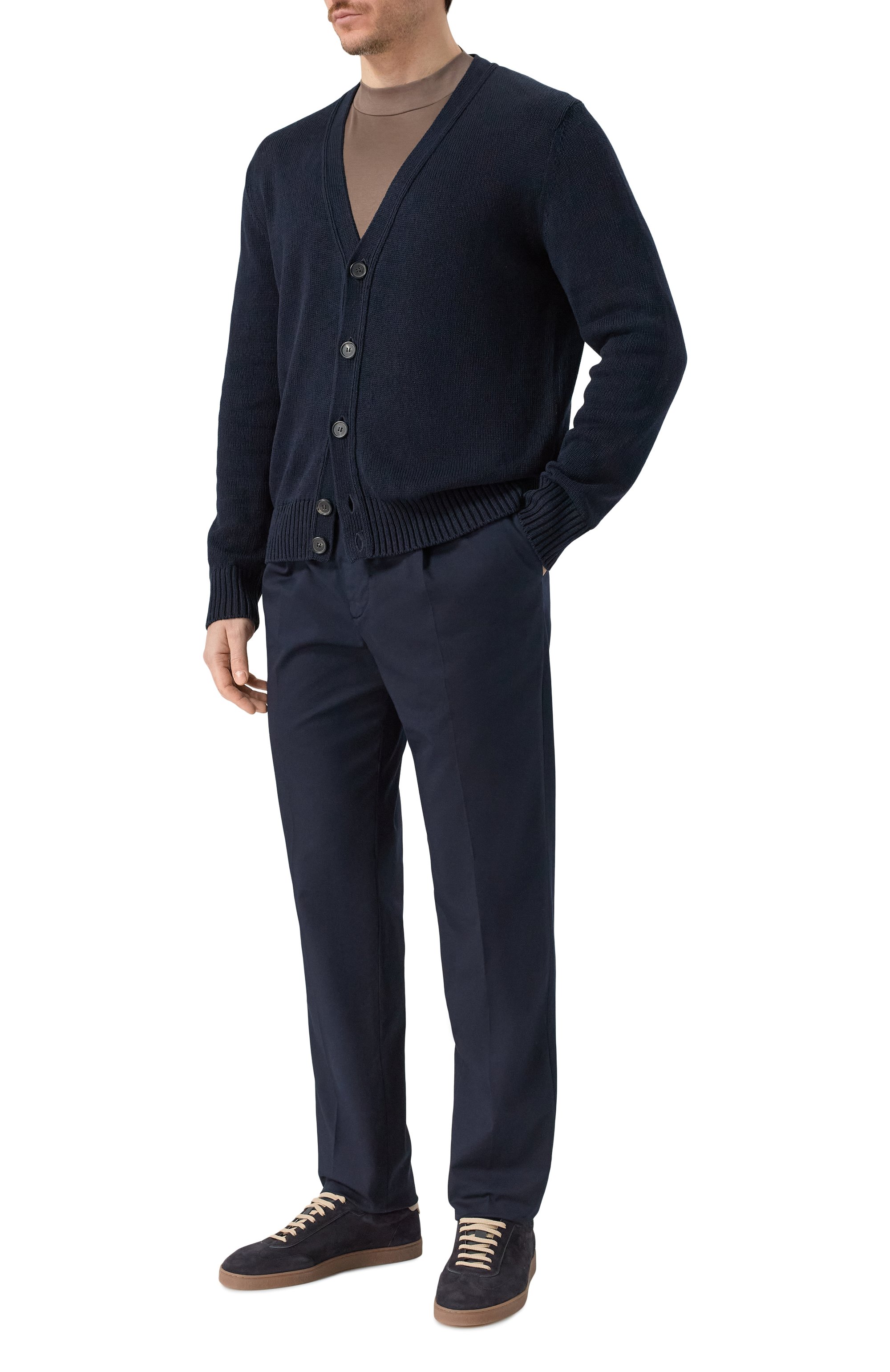 Хлопковые брюки BRUNELLO CUCINELLI, арт. M289LE1450, фото 2