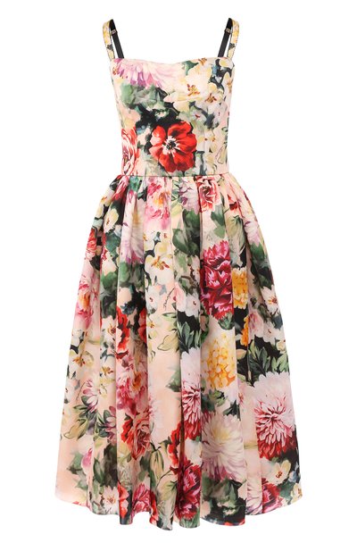 Женское шелковое платье DOLCE & GABBANA, арт. F67N0T/HS10F