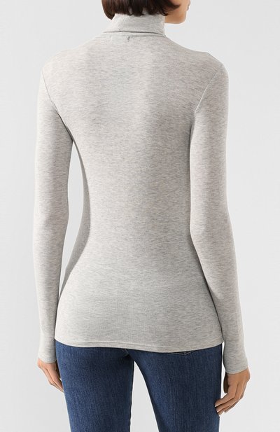 Водолазка ATM ANTHONY THOMAS MELILLO серого цвета по цене 26350 руб., арт. AW1222-EC, фото 4 Водолазка ATM ANTHONY THOMAS MELILLO, арт. AW1222-EC, фото 4