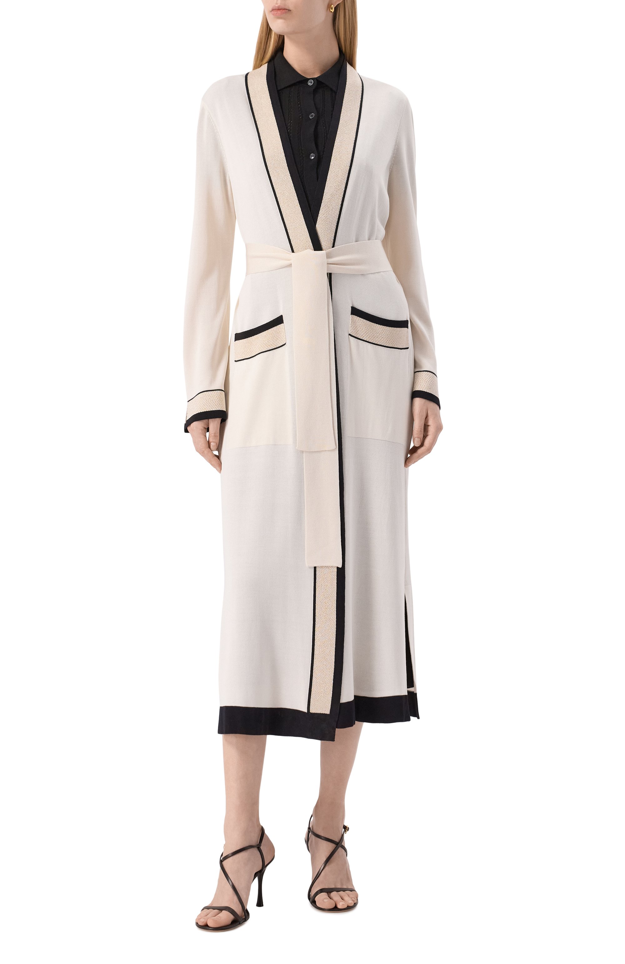 Кардиган из шелка и вискозы FREEAGE, арт. W23.CR034.6079.111, фото 3