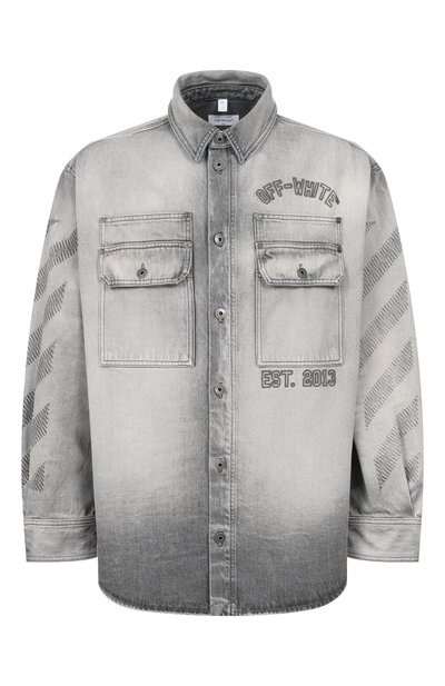 Мужская джинсовая рубашка OFF-WHITE, арт. 0MYD05VS26DEN003