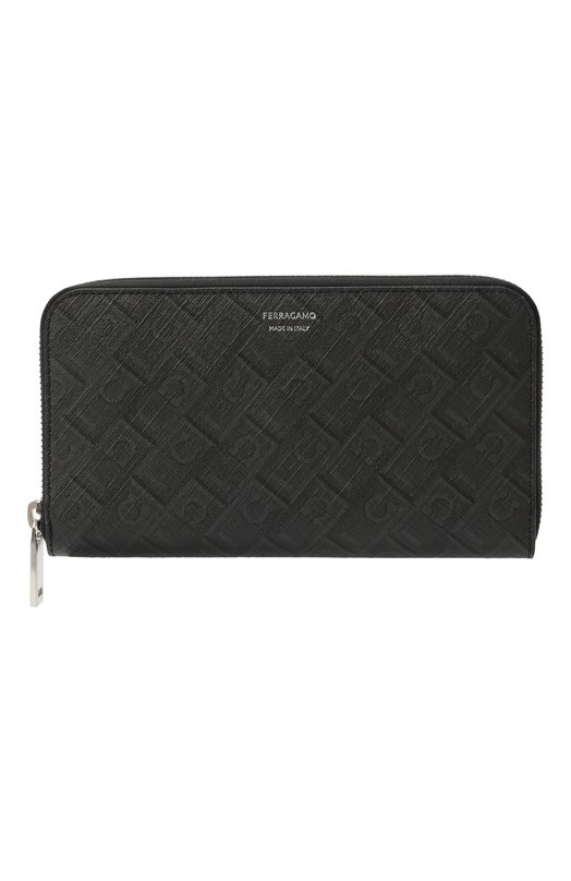 Текстильное портмоне Ferragamo 661589/780339 Серый 661589/780339