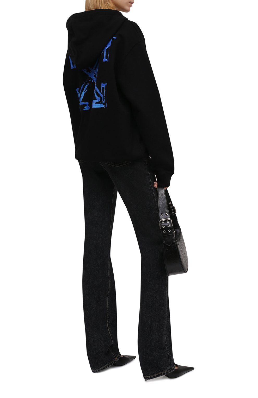 Хлопковое худи OFF-WHITE, арт. 0WBB035F21JER007, фото 2