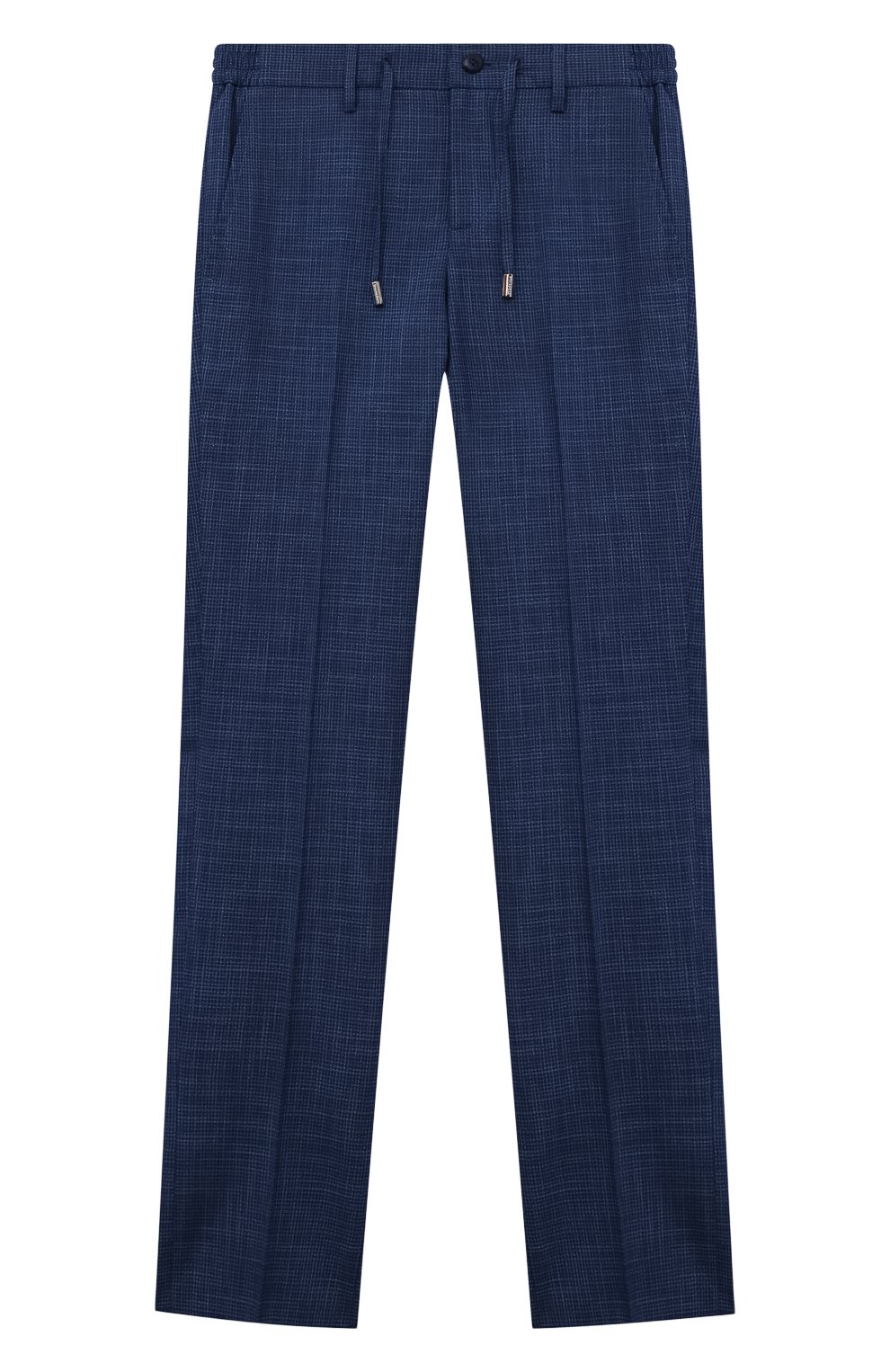 Шерстяные брюки STEFANO RICCI JUNIOR синего цвета по цене 75900 руб., арт. YT80000016/BI76HC, фото 1 Шерстяные брюки STEFANO RICCI JUNIOR, арт. YT80000016/BI76HC, фото 1