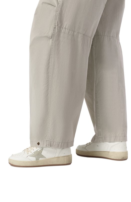 Кожаные кеды Ball Star Golden Goose Deluxe Brand GWF00804.F006970 Белый  GWF00804.F006970 Фото 2