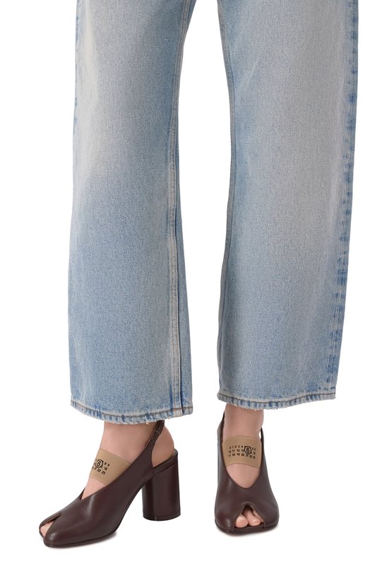 Кожаные туфли Anatomic MM6 S59WP0213/P3628 Коричневый  S59WP0213/P3628 Фото 2