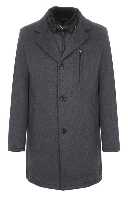 Мужское пальто из шерсти и вискозы GIMO'S, арт. 5W20.U.440.605