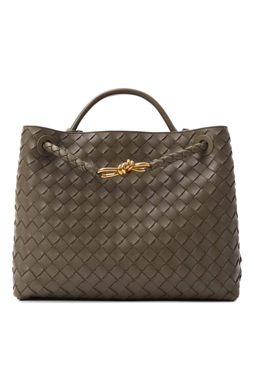 Сумка Andiamo medium Bottega Veneta 766016/VCPP1 Хаки 766016/VCPP1