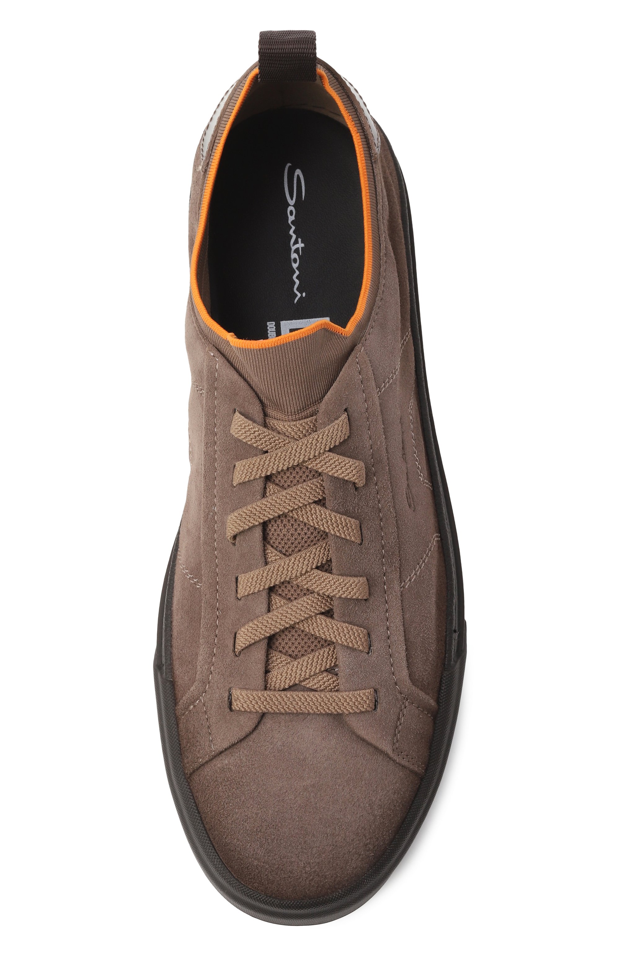 Замшевые кеды gloria SANTONI, арт. MBGG22120SM0TZIR/E81, фото 6