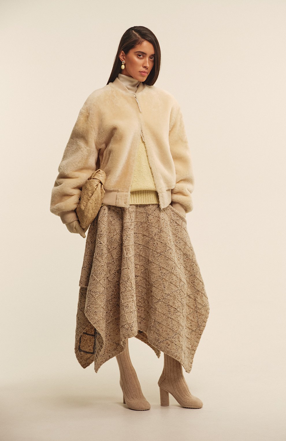 Двусторонний бомбер из овчины ANNE VEST, арт. FW24/01/33961/02, фото 7