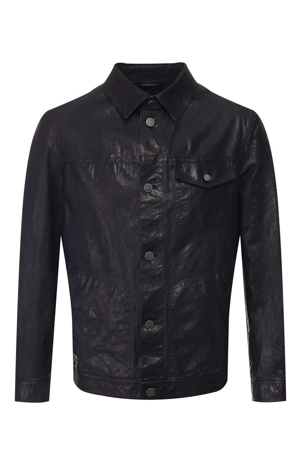 Кожаная куртка ZEGNA, арт. VS066/ZZ921, фото 1