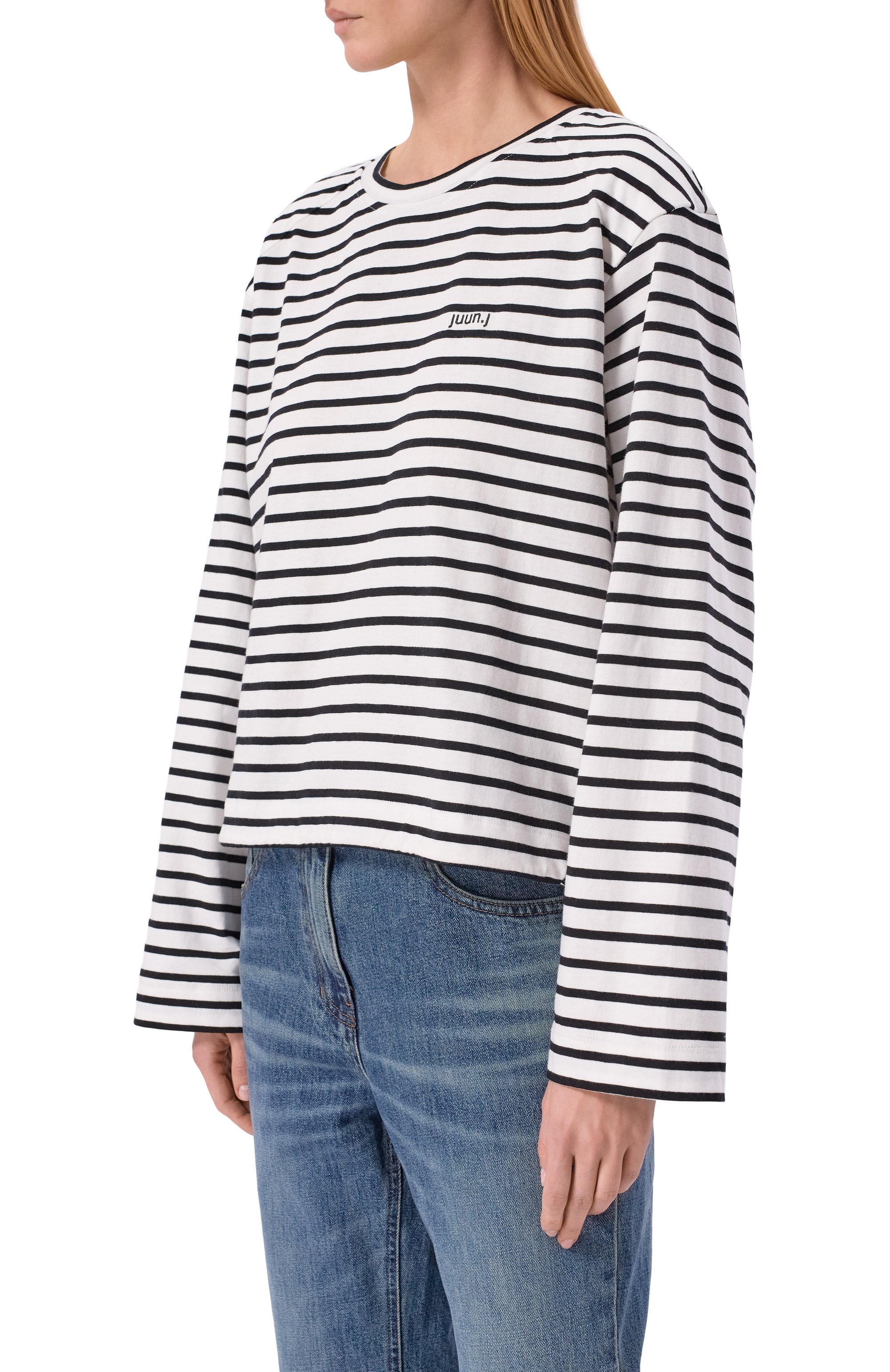 Хлопковый лонгслив JUUN.J, арт. JW6241W01, фото 3