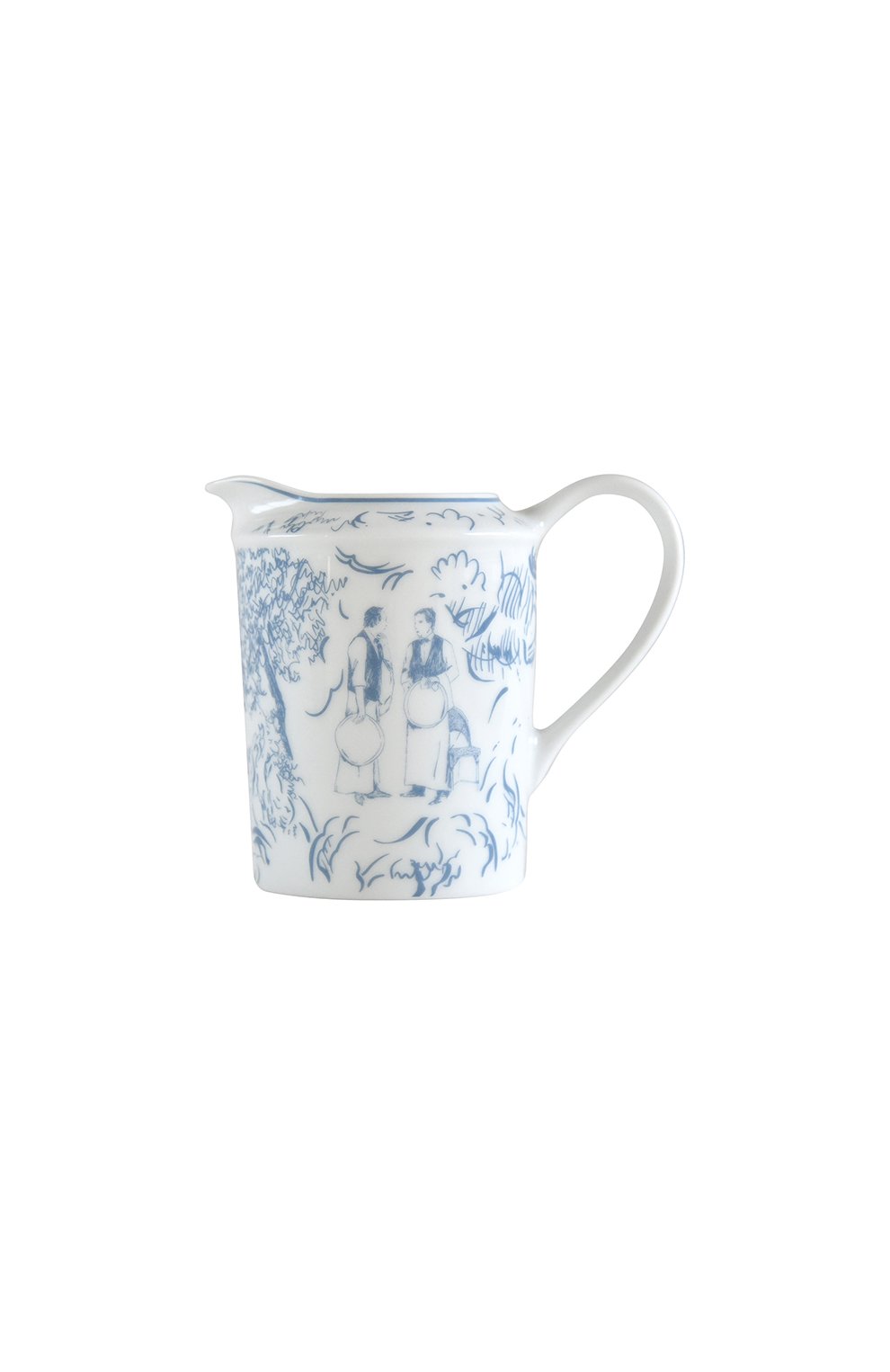 Молочник tout paris BERNARDAUD синего цвета по цене 29650 руб., арт. 1980/57, фото 1 Молочник tout paris BERNARDAUD, арт. 1980/57, фото 1