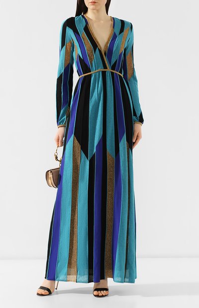 Хлопковое платье M MISSONI разноцветного цвета по цене 99500 руб., арт. 2DG00073/2K0021, фото 2 Хлопковое платье M MISSONI, арт. 2DG00073/2K0021, фото 2