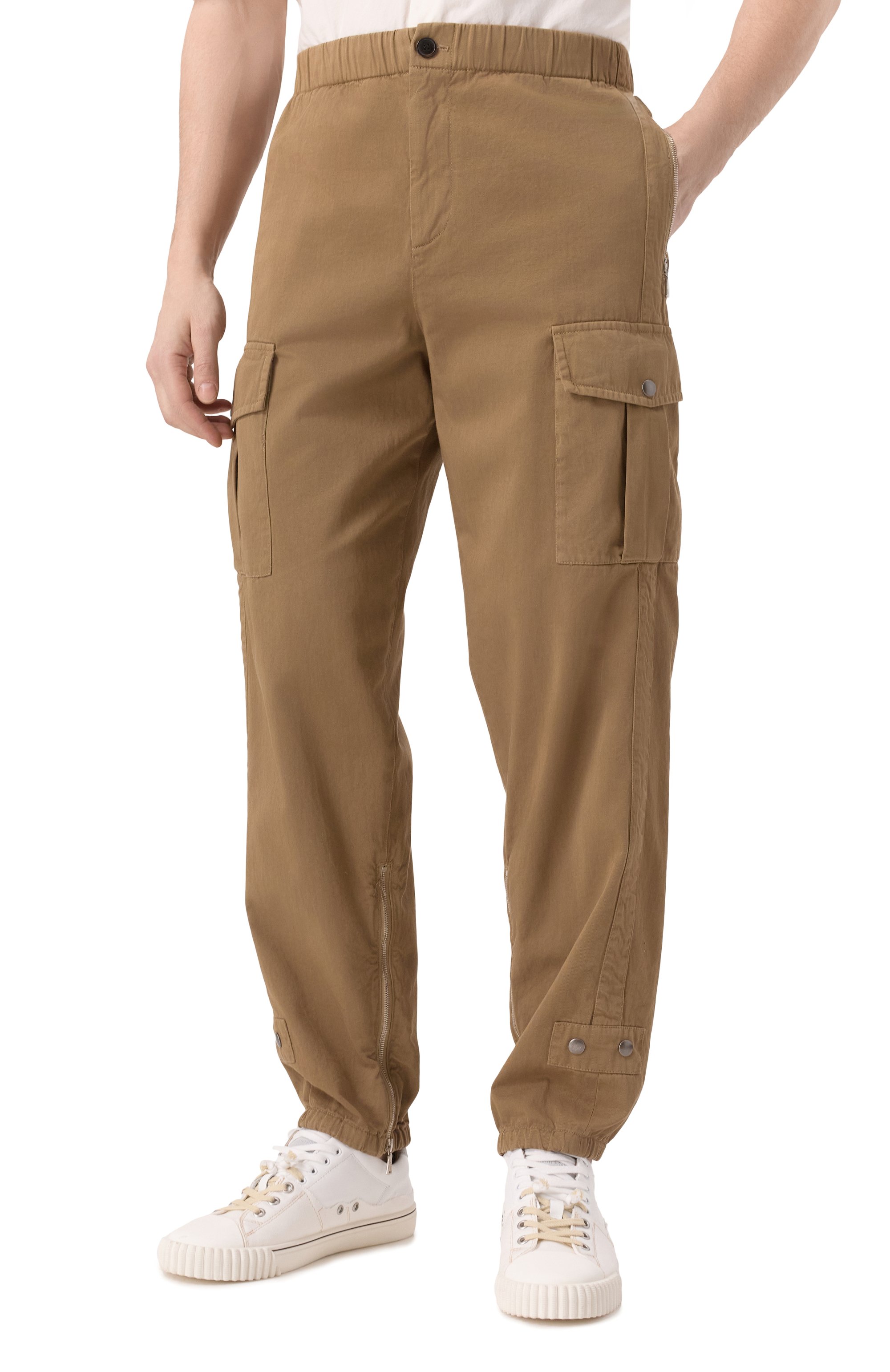 Хлопковые джоггеры DRIES VAN NOTEN, арт. 251-020955-1473, фото 3