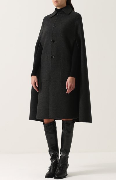 Кашемировый кейп с отложным воротником BOTTEGA VENETA, арт. 471848/V0KA1, фото 3