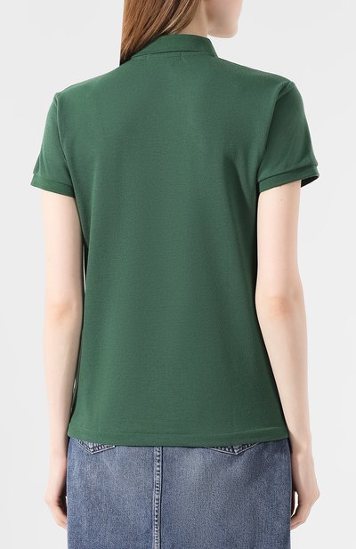 Поло POLO RALPH LAUREN зеленого цвета по цене 13200 руб., арт. 211752594, фото 4 Поло POLO RALPH LAUREN, арт. 211752594, фото 4