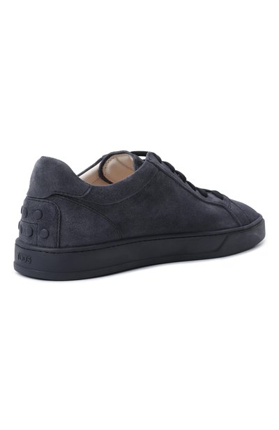 Замшевые кеды TOD’S темно-синего цвета по цене 73200 руб., арт. XXM04L0HZ40/RE0, фото 4 Замшевые кеды TOD’S, арт. XXM04L0HZ40/RE0, фото 4