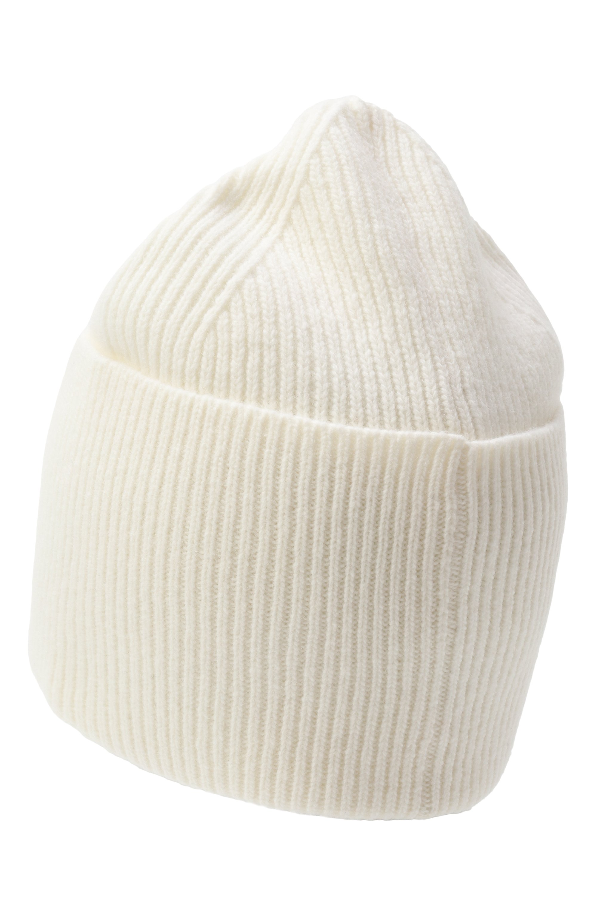 Шерстяная шапка HUGO белого цвета по цене 8295 руб., арт. 50496011, фото 2 Шерстяная шапка HUGO, арт. 50496011, фото 2