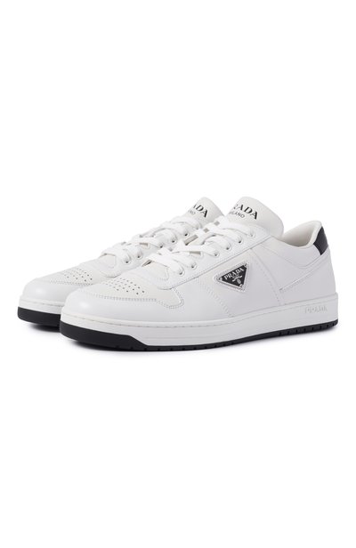 Мужские кожаные кеды downtown PRADA, арт. 2EE364/3LJ6