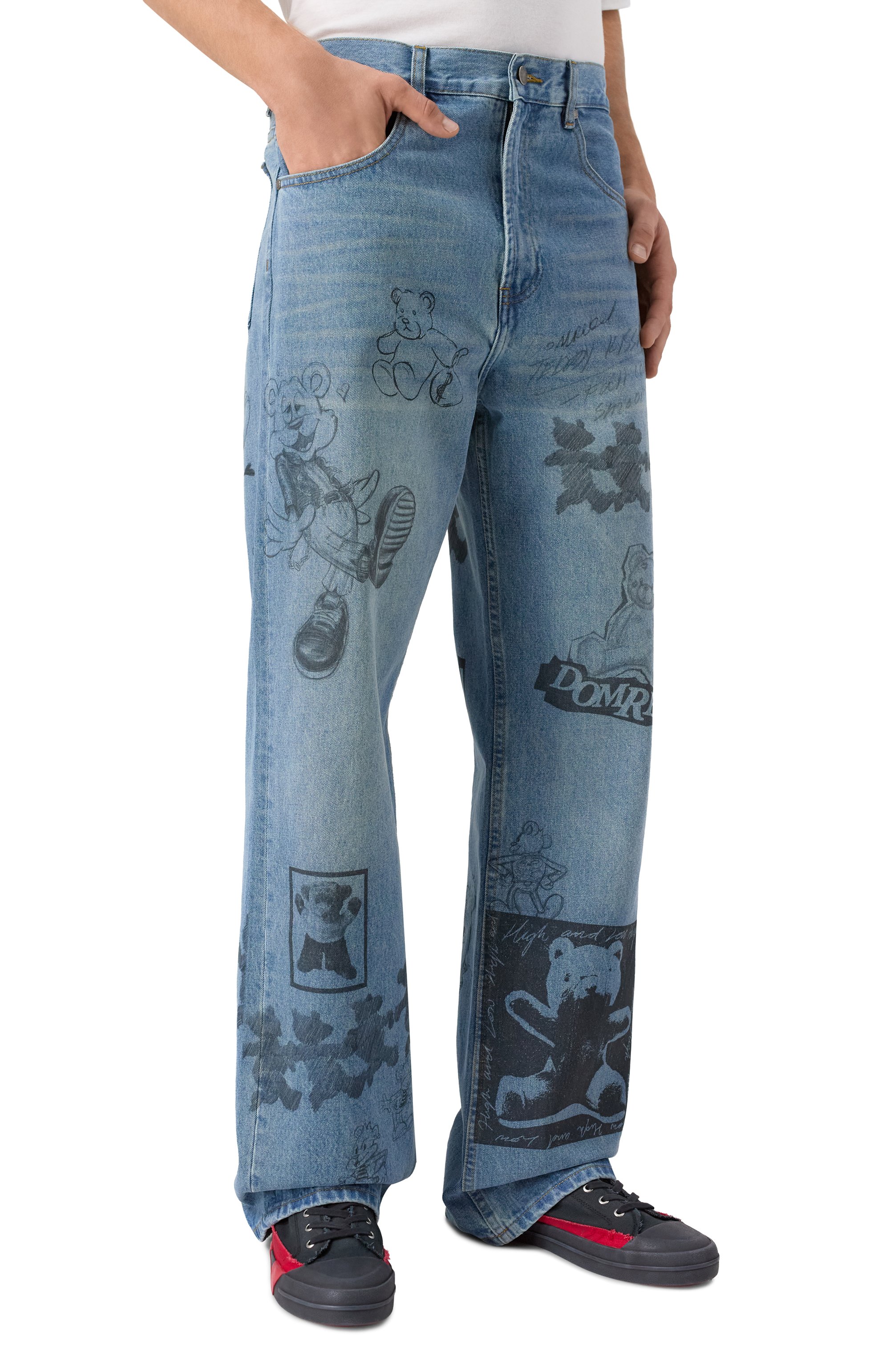 Джинсы DOMREBEL, арт. M HIGH L0W, фото 3