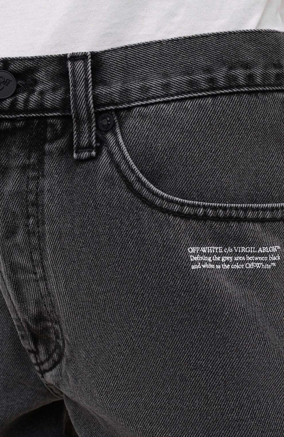 Джинсовые шорты OFF-WHITE, арт. 0WYC002R21DEN002, фото 5