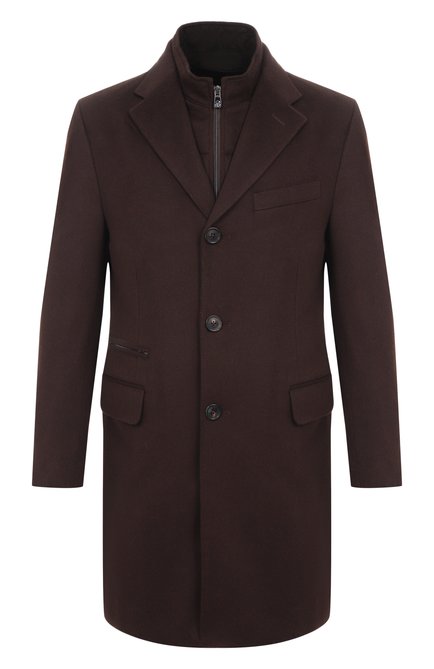 Мужское шерстяное пальто CORNELIANI, арт. 261508-2612321